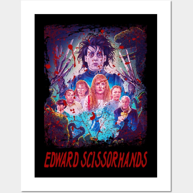 Artful Blades Edward Scissorhands' Creativity Wall Art by Super Face